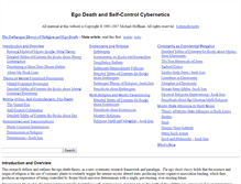 Tablet Screenshot of egodeath.com